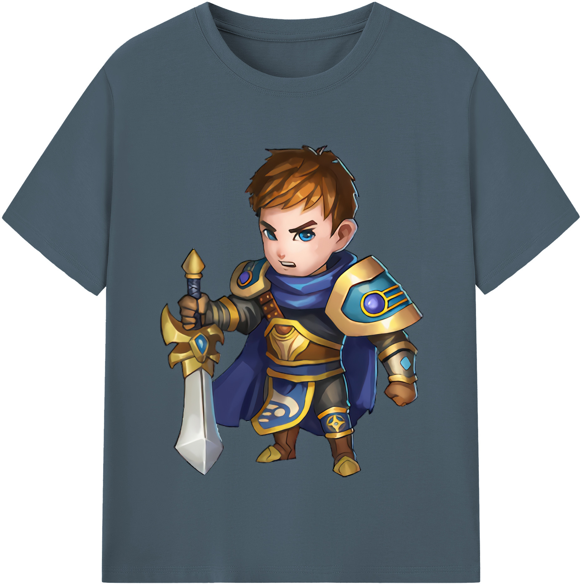 リーグ・オブ・レジェンド League of Legends LOL 綿100％半袖Tシャツ（フロントプリント）